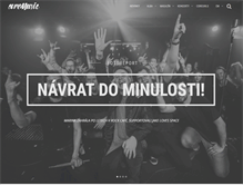 Tablet Screenshot of coremusic.cz